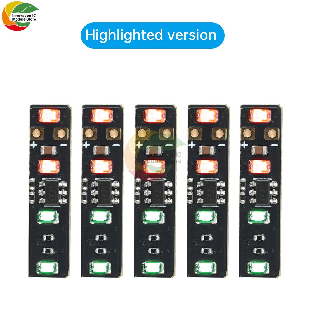 1PCS 1.7-1.1V Mini LED Battery Level Indicator 1 String Ternary Lithium Battery Capacity Board Power Display Module