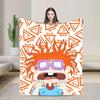 Cartoon R-Rugrats Blanket Ultra Soft Throw Blankets for Couch 50x60 Inch Multiple Sizes Quilt
