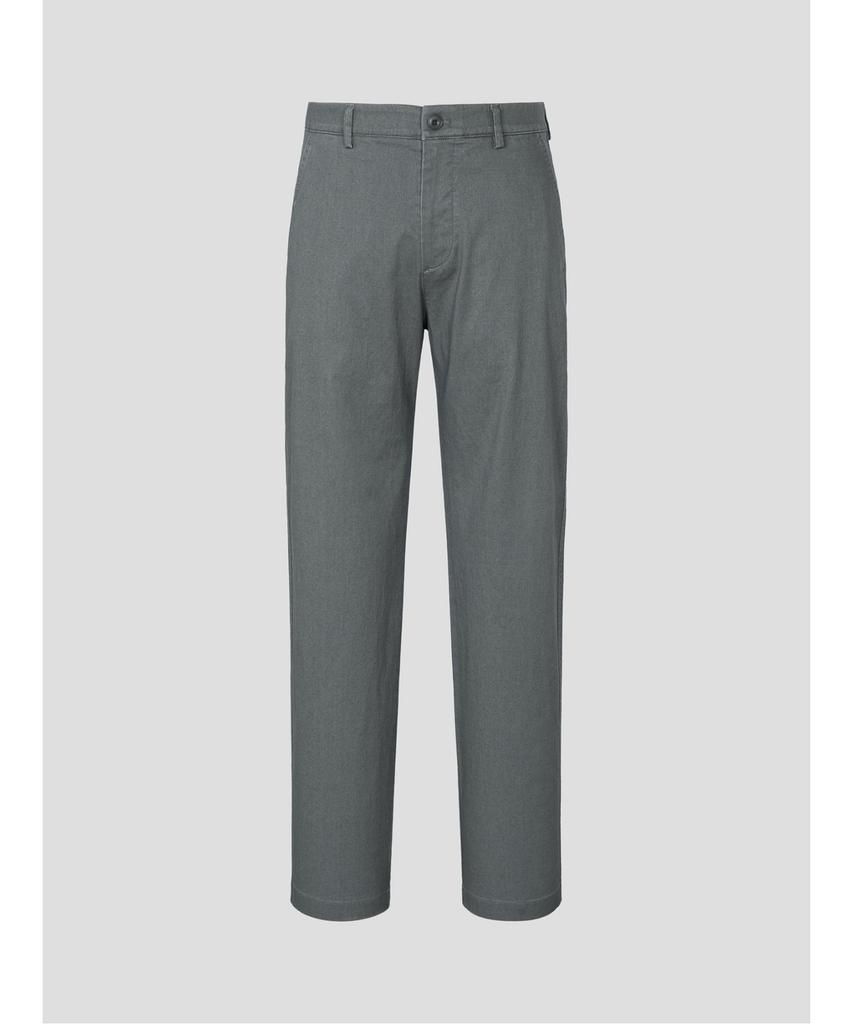 Binpolmen Pigment Washed Comfort Fit Chino Pants Green