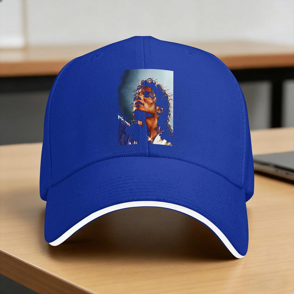 Michael Jackson Solo The King of Pop Sun Baseball Cap Spring Casual Trucker Hat For UnisexTeens Outdoor Gym Baseball Caps