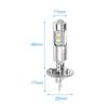 1 Pair H1 H3 LED Headlight Bulb 100W High Low Beam Fog Driving Light Bulbs 6000K White Bight for Auto Car Truck SUV Headlamp