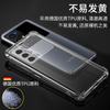 Applicable To vivoX70Pro + Transparent Mobile Phone Case, Four-corner Airbag Anti-drop S10 Soft Silicone iQOO8 Protective Case X80