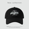 Grinding baseball cap men's simple hat women's season big head circumference showing face small wide brim cap