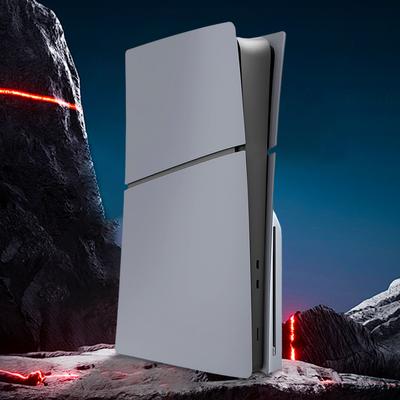 ABS Hard Case Replacement Faceplate Anti-Scratch Face Plate Console Cover Shockproof for Playstation 5 Slim Disc/Digital Console