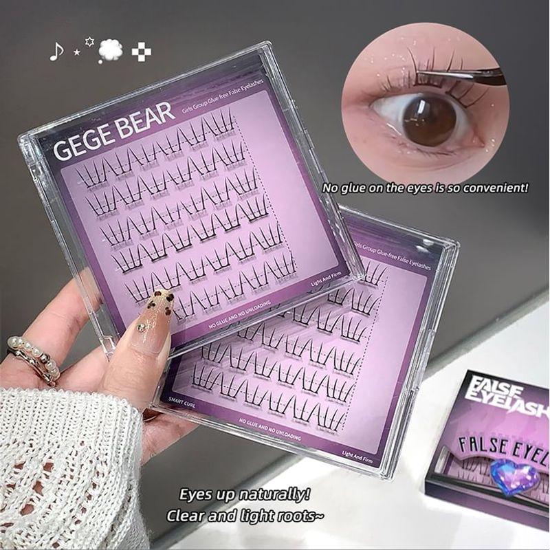Gege Bear - Girls Group Glue-Free False Eyelashes