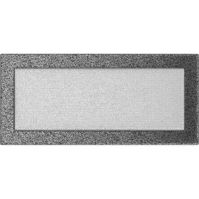 Vent Cover 17x37 Black and Silver