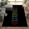 Chucky's Country Adventure Floor Rug Office Rug Design for Game Room Study Room Dormitory Entryway Antislip Carpet Office Home Decor