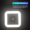 1PCS Wall-mounted Sensor Night Light Automatic On/Off LED Sensor Lights Plug Into Wall Light Stair Lamp for Stairway Bathroom Kids Room Garage Cabinet
