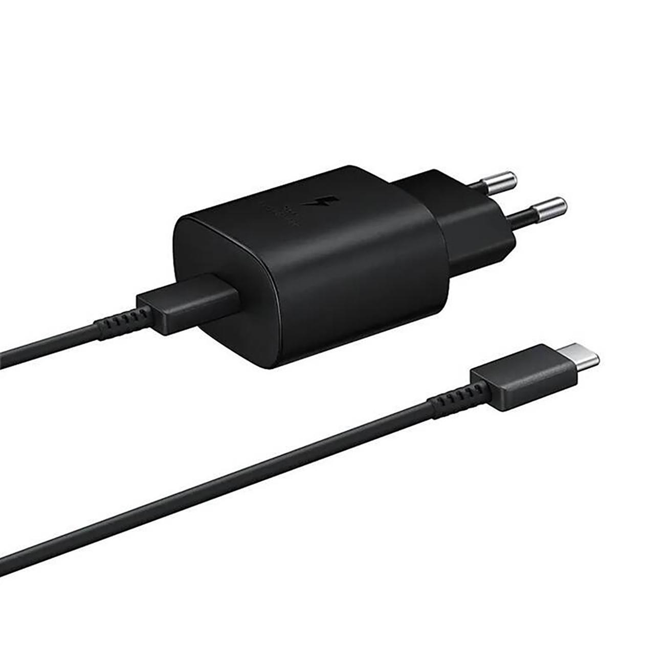 Samsung USB-C 25W Netzteil mit USB-C Kabel - Schwarz