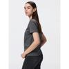GU by Uniqlo Baumwoll Glattes Rundhals-T-Shirt