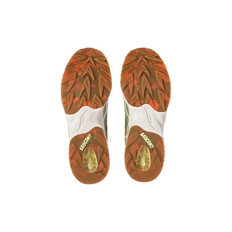 Maybe Tomorrow x Saucony 3D Grid Hurricane Tortoise Zapatillas Unisex Verdes S70682-1