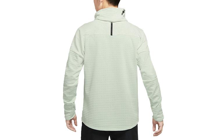 Nike T Shirts Men's Aqua Blue Half Turtleneck Moderate Straight Fit DD6121-017