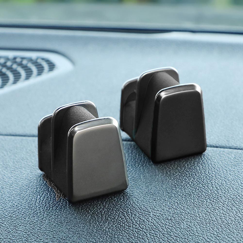 Car Sunglasses Center Console Glasses Clip Card Ticket Holder Stand Fastener Pen Case Eyeglasses Car Interior Accessories