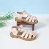 Summer Girl Soft Sole Roman Sandals Baby Princess Closed Toe Shoes Children Non Slip Beach Shoes