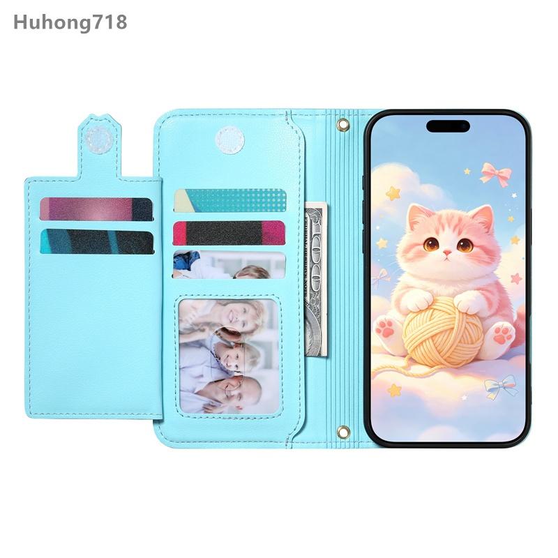 For Sony Xperia Ace 1 5 10 II III IV V VI VII VIII Case Flip Leather Zipper Coin Purse Wallet Cover Multi Card Slots