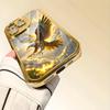 Electroplated Glass Phone Case, Suitable for Iphone 17, 16, 15, 14, 13, 12, 11pm Pro Plus and Other Phone Models.