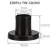 Screw Nylon Transistor Gasket The Step T-Type Plastic Washer