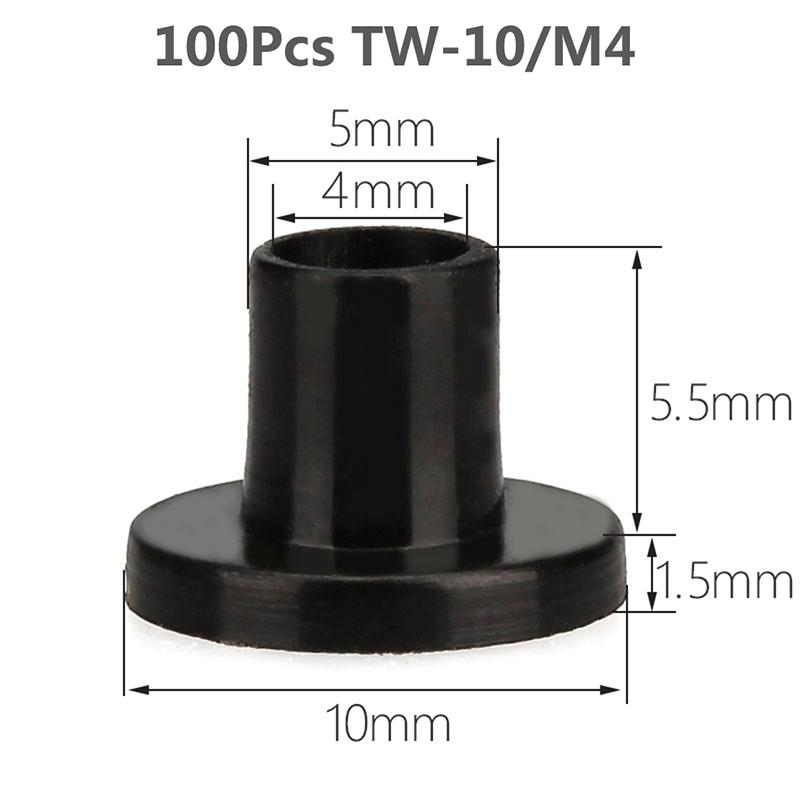 Screw Nylon Transistor Gasket The Step T-Type Plastic Washer