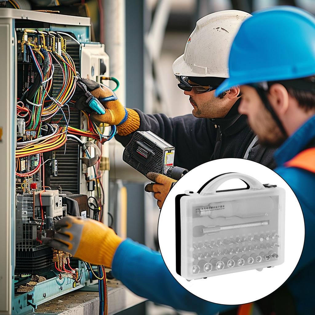 Electrician Screwdriver Insulated Screwdriver Set For MultiFunctional Repair Tool Strong Magnetic Phillips Slotted Tips