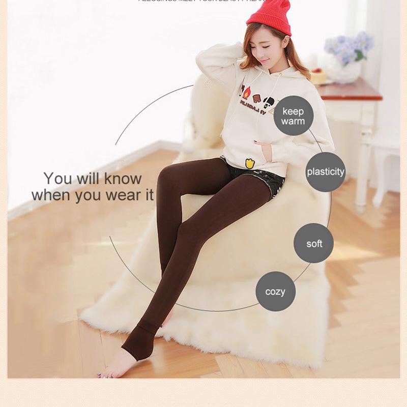 Leggings 300g Ispessiti in Velluto Plus da Donna Taglie Forti Velluto Perla Pantaloni All-in-one Pantaloni Caldi