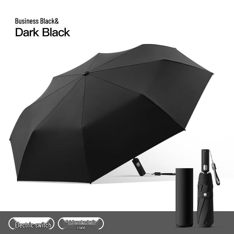 

MAYDU Black Tech Electric Folding Umbrella