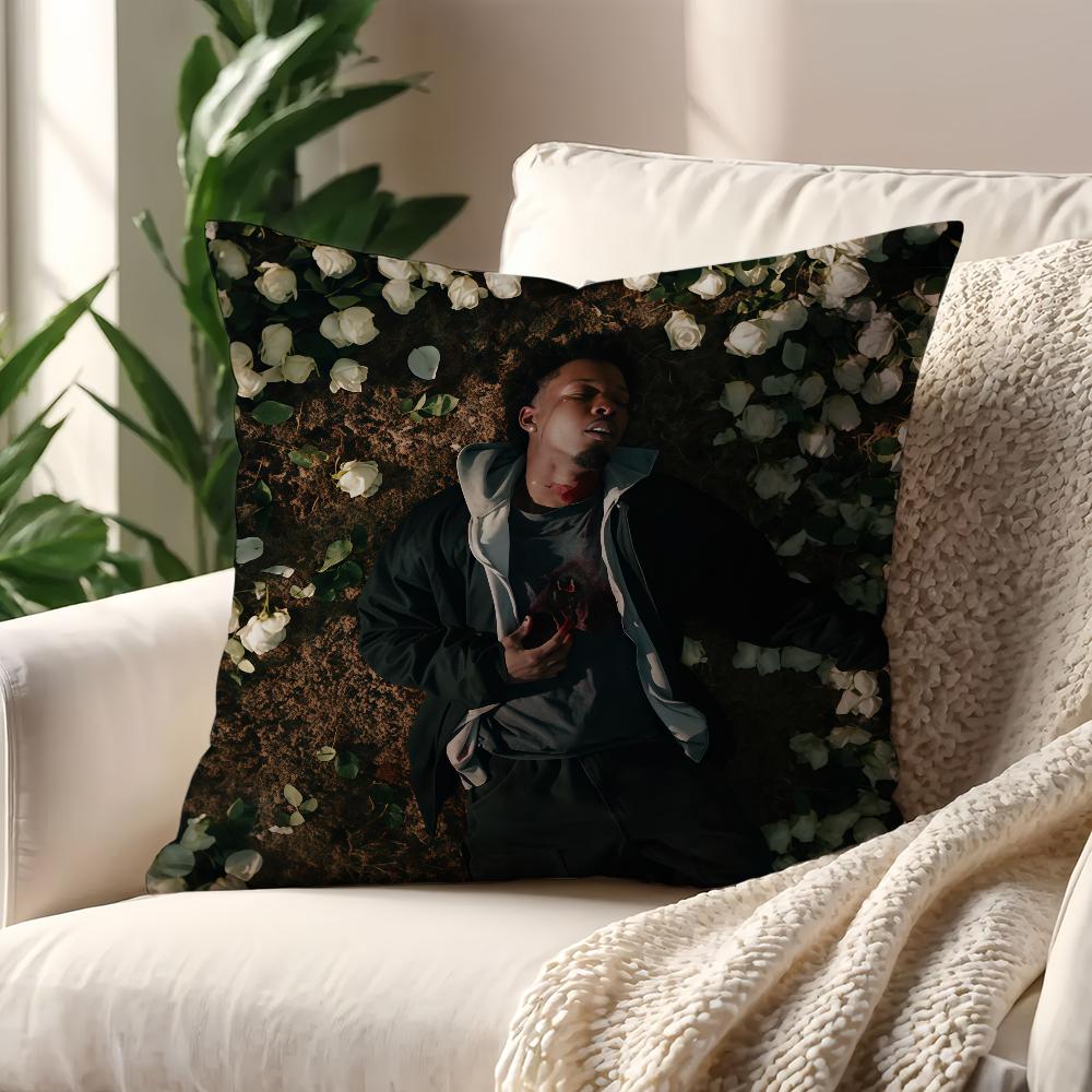 Singer DDvd Withered Cushion Cover For Pillow Printing Sofa Decoration Home Car Room Coffee Shop Office Nordic Simplicity