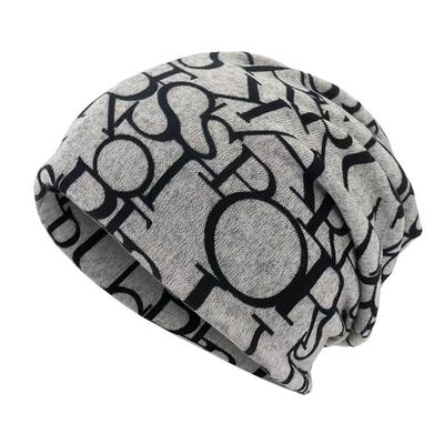 Contrasting Colors Pullover Hat Multifunctional Scarf Pullover Hat Casual Hedging Cap Plaid Print Keep Warm Women's Pile Hat