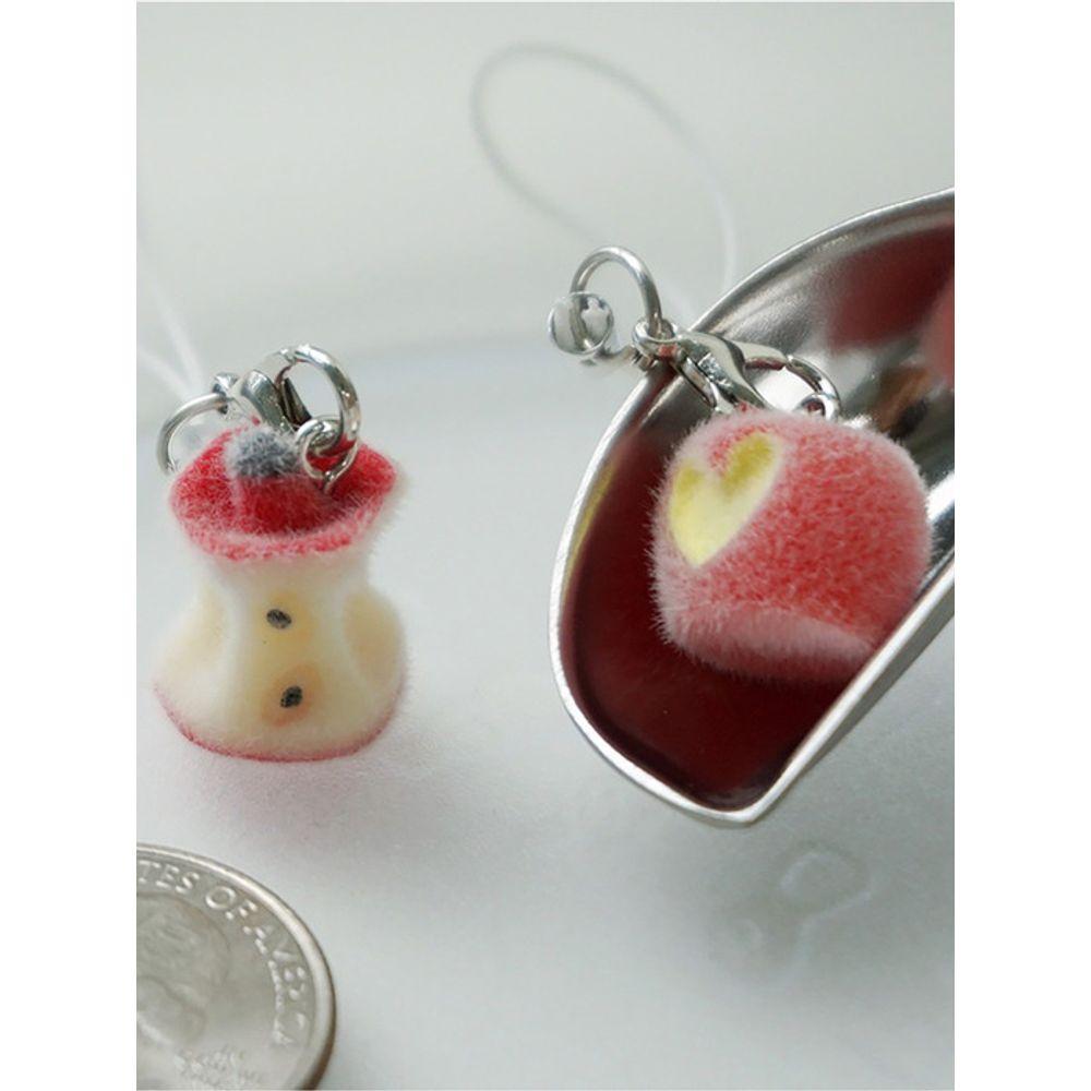 Briskstyle Sweet and Sour Apple Keychain with a Bite
