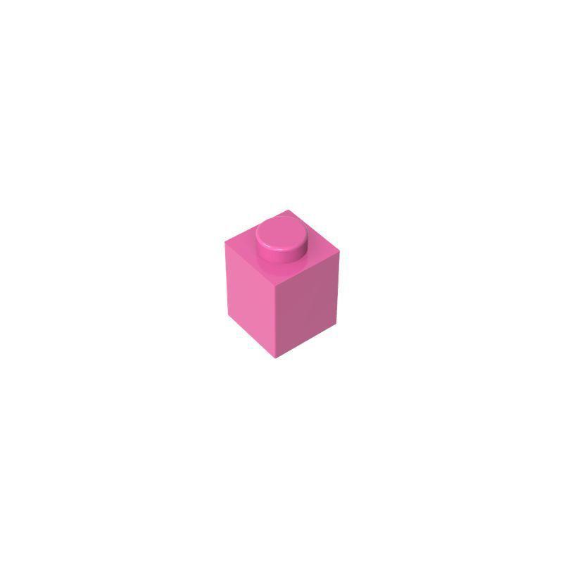 260pcs 3005 1x1 High 1-Hole Building Blocks Moc Parts Compatible with Basic Bricks Children Toys Assembly Gift Box