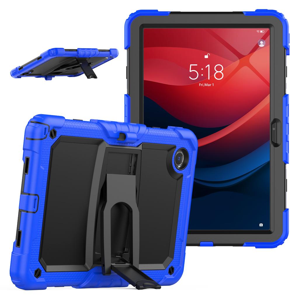 Para Lenovo Tab M11/Xiaoxin Pad 11 2024 TB-330FU/TB-331FC Capa PC+Silicone Suporte Capa para Tablet com Alça