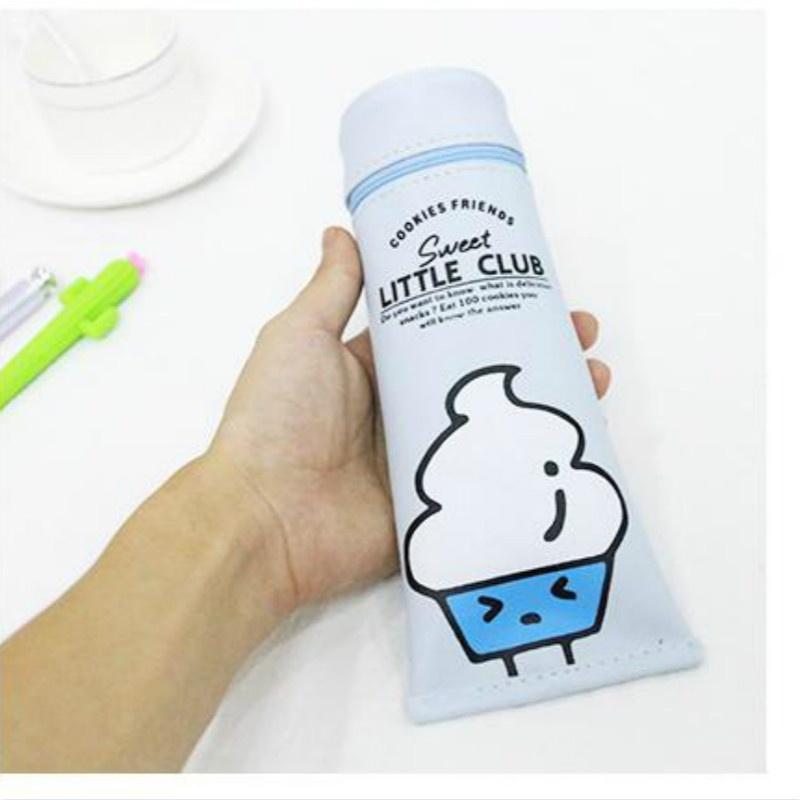 Toothpaste PU Waterproof School Pencil Cases Stationery Pencil Case Pencil Case For School