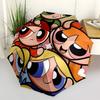 1ks Powerpuff Girls Postavy Automatický Otevírací/Zavírací Deštník Skládací Deštník, Přenosný Kompaktní Cestovní Deštník, Dárek pro Muže a Ženy y01