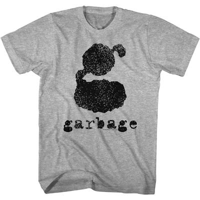 T-shirt da uomo con logo Garbage Band Merchandising Rock Ufficiale Non il tuo tipo di persone