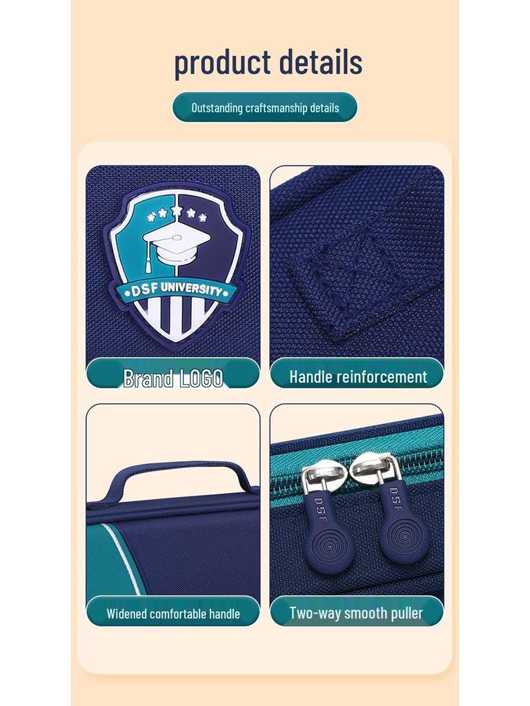 Korean Style Large Capacity Pencil Case for Students - Simple Design