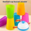 Intellectual Enlightenment Montessori Toys Educational Board Game Stacking Cup Game  2Player Game