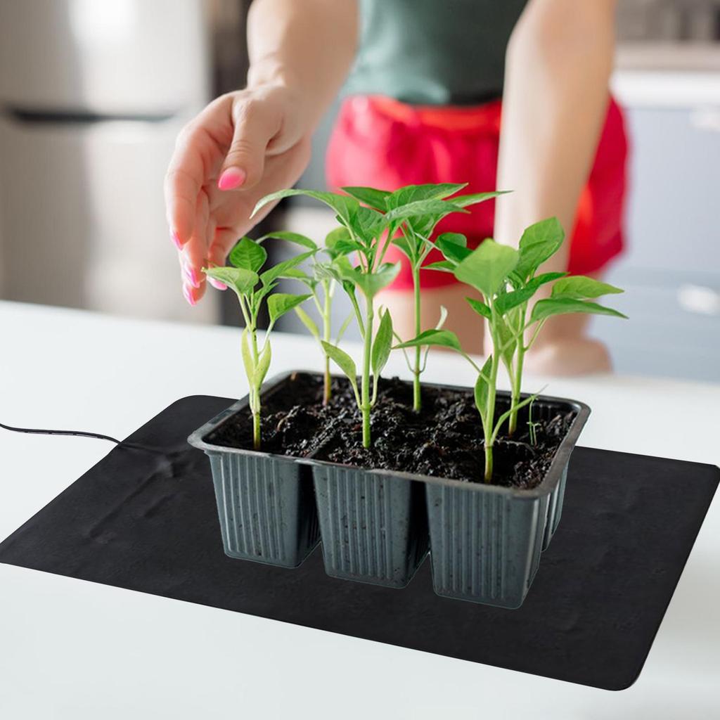 Seedling Mat USB-Powered Waterproof Heater Adjustable Warm Seedling Heat Mat for Indoor Outdoor Gardening Germination Root