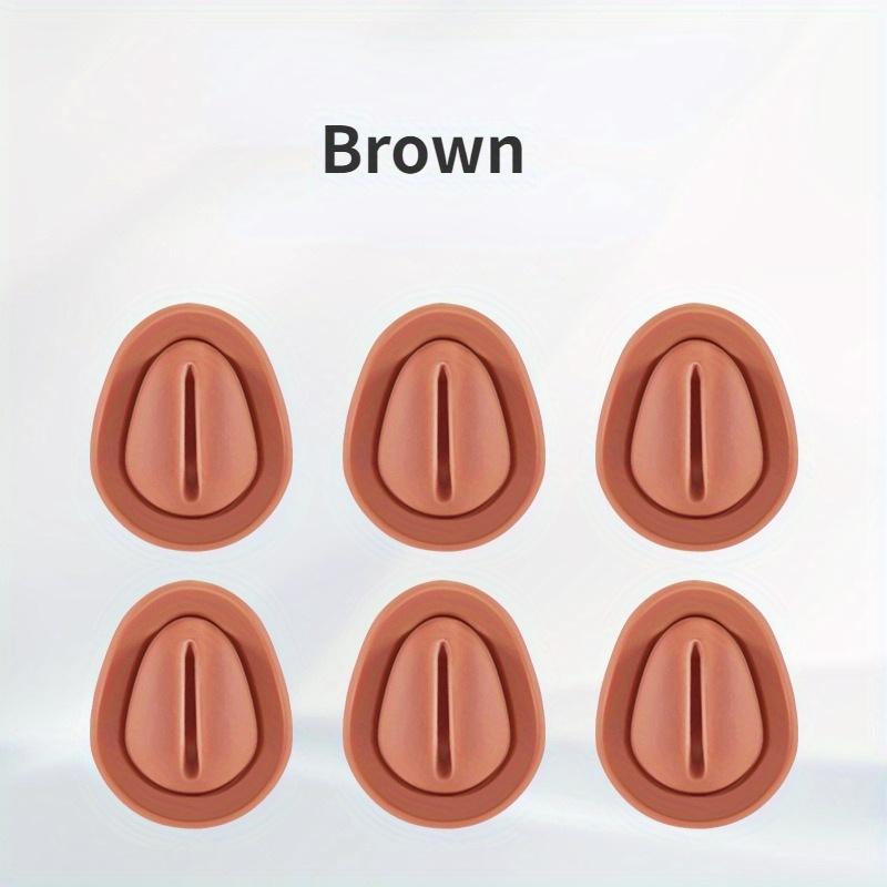 6pcs Car Central Control Water Cup Limiter Non-slip Silicone Auto Fixed Drink Holder for Car Interior Accessories