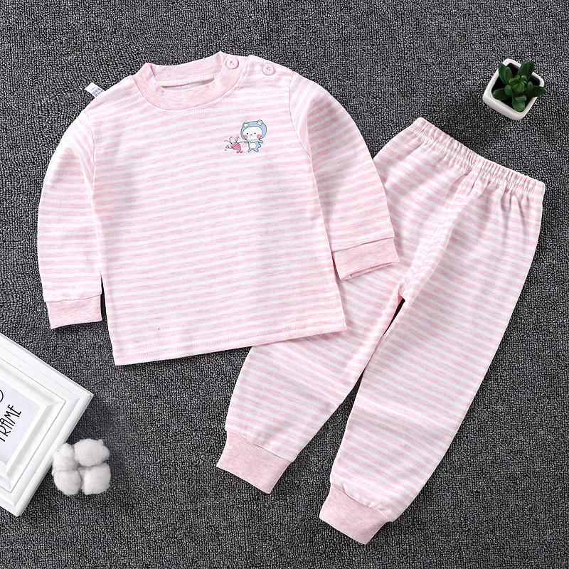 Kids Cotton Baby Clothing Set With Animal Patterns For Winter And Fall Comfort