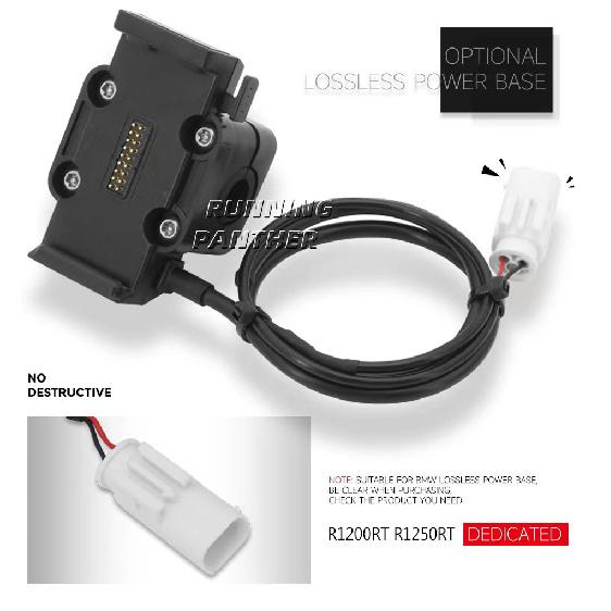 Motorcycle GPS Phone Holder USB Wireless Charging Navigation Bracket Base Lossless Port For BMW R1200RT R1250RT R 1200 1250 RT