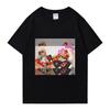 Hot Rapper Megan Thee Stallion Summer Tour Black T Shirt Unisex Fashion Casual Streetwear Men Women Cotton Short Sleeve T-shirts
