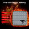 1/2PCS Universal 12V Car Seat Heated Cover 3 Gear Adjustable Temperature Car Seat Heater USB Winter Car Seat Heating Pad