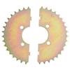 530 58mm 37T Dělitelná řetězová kola pro ATV motokáry 530 Řetěz Modifikační díly Ocelové řetězové kolo 4 otvory 37T Řetězové kolo