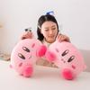 Kirby Cartoon Car Headrest Neck Support Pillow