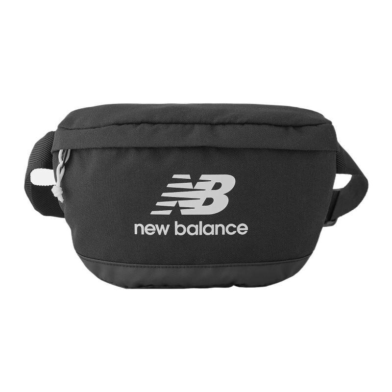 

New Balance Полиэстеровая поясная сумка обычная унисекс черная New Balance LAB23003BWP Black