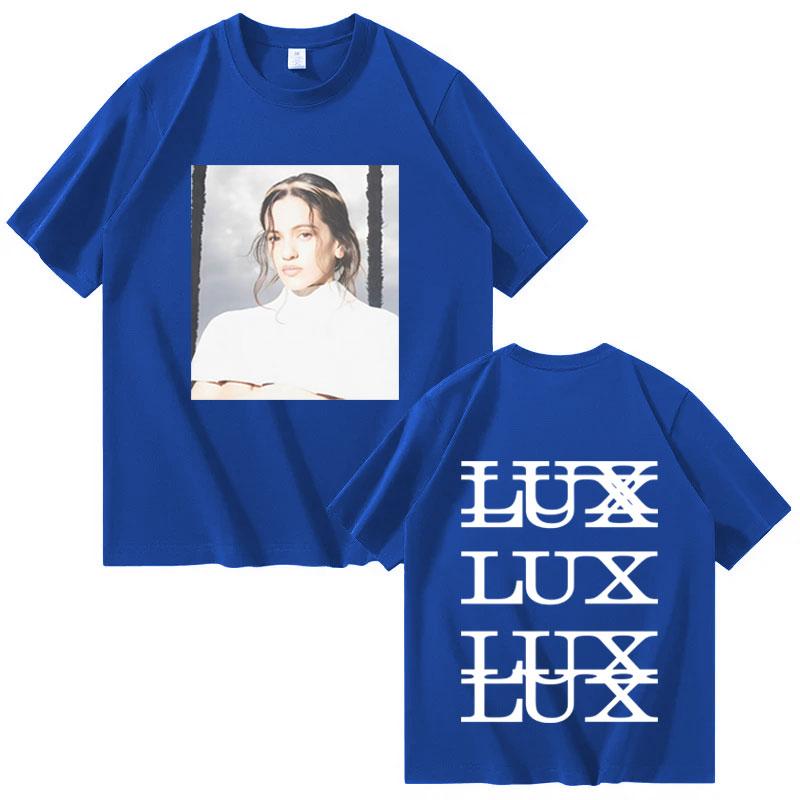 Rosalía LUX Tričko Nové Album Harajuku Grafické Oversized Pánské Dámské Krátký Rukáv Vrcholy Móda Pánské Pohodlné Volné Oblečení Dospívající