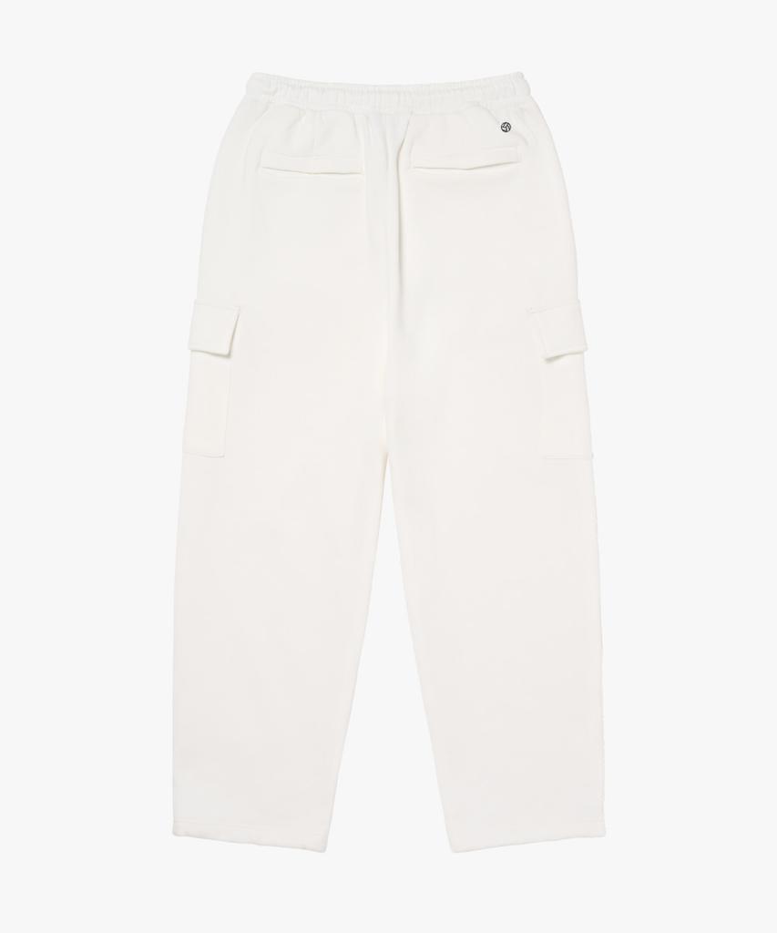 GOALSTUDIO Brushed Straight Cargo Pants-Off White