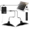 Solar-Powered LED Pendant Light for Indoor/Outdoor Use in Gazebos and Gardens