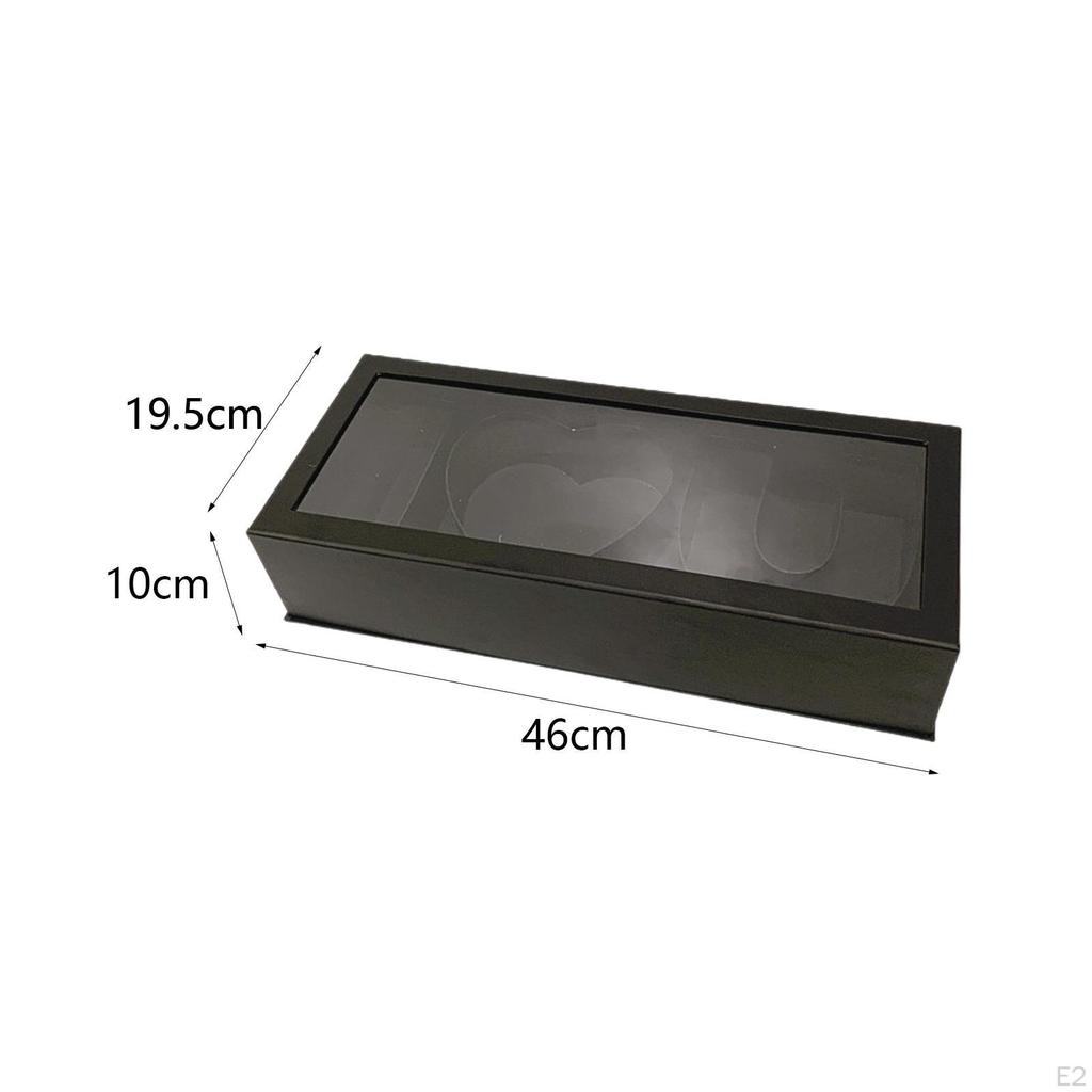 Elegant Love Letter Flower Box - DIY Gift Packaging