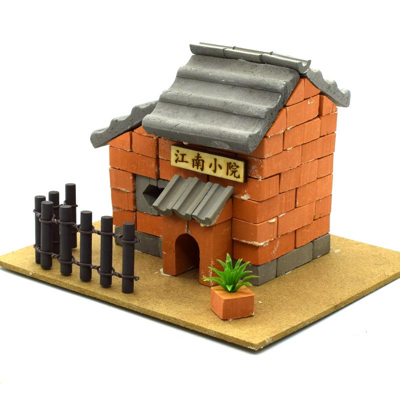 Little Bricklayer DIY Cement House Building Blocks - Educational Toy for Children