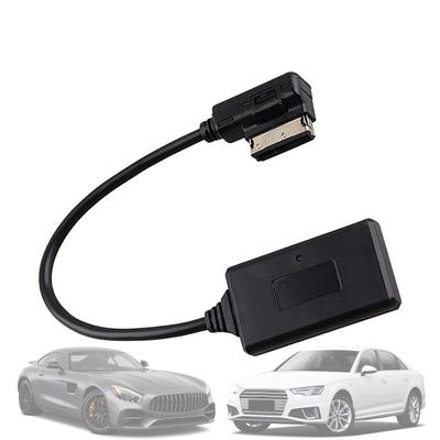 For Mercedes-Benz CL B E SL ML GL R BluetoothModule Receiver Adapter Radio Stereo AUX Cable Adapter 12Pins Car